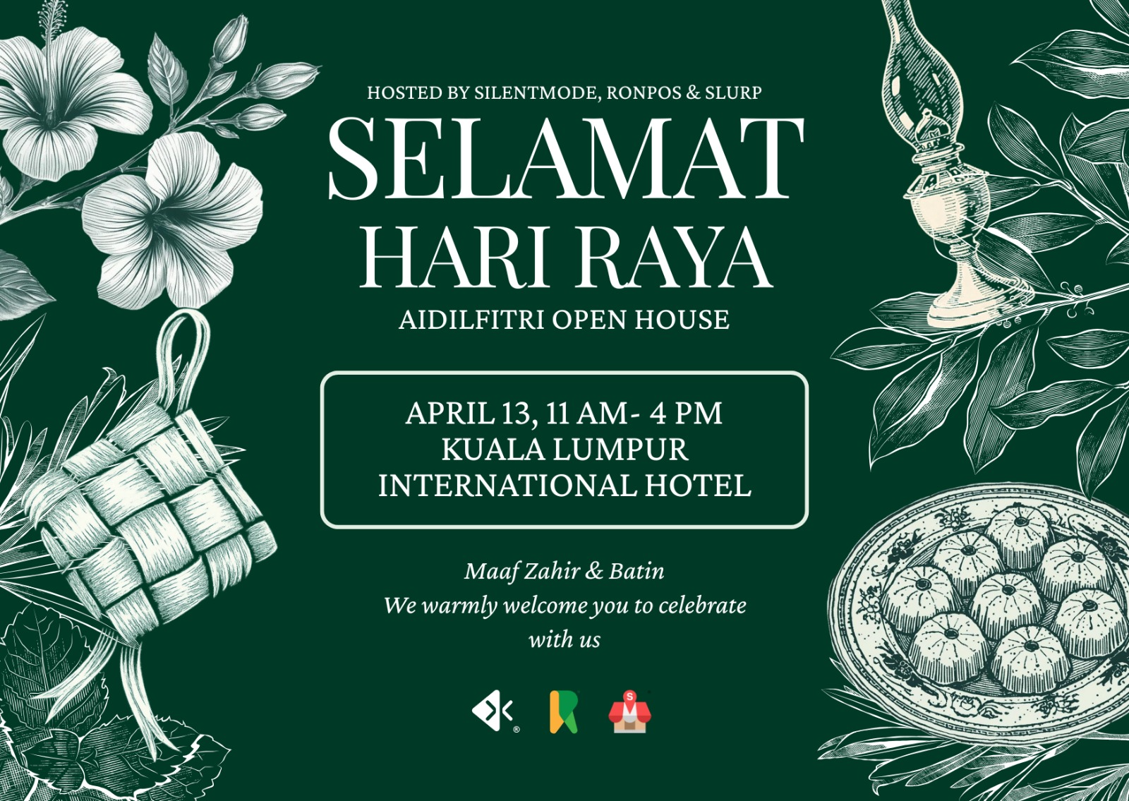 Hari Raya invitation
